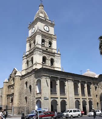 La Catedral, una de las infraestructuras emblemáticas de Cochabamba.