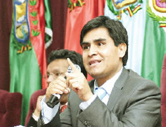 Wilfredo Ovando, presidente del Tribunal Supremo Electoral (TSE)