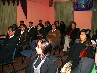 Actos en la Universidad Unión Bolivariana.