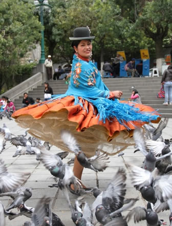 Calendario cholita paceña 2013