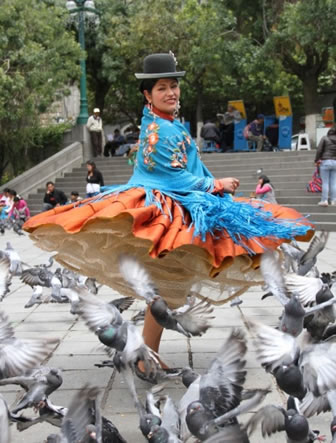 Calendario cholita paceña 2013