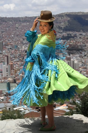Calendario de lindas cholitas paceñas 2013