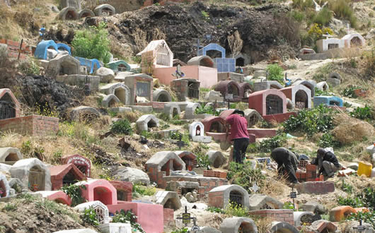 Cementerio clandestino de la Llamita, en la zona Periférica