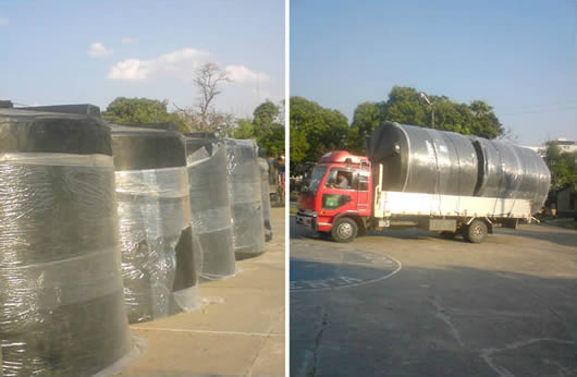 Tanques para almacenamiento y distribución de agua