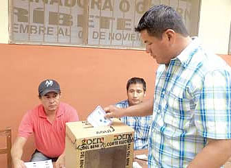 Elecciones en Beni