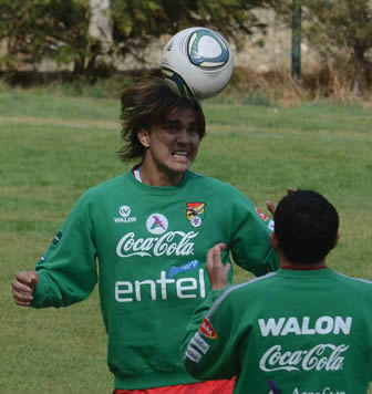 Marcelo Martins de la selección boliviana de fútbol