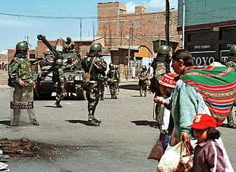 Octubre de 2003 en El Alto