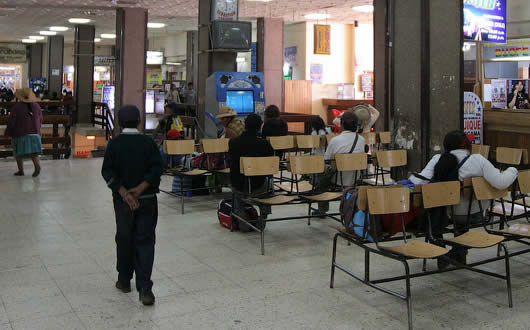 Terminal de buses de Oruro