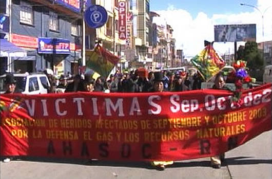 Víctimas de octubre negro del 2003 Víctimas de octubre negro del 2003