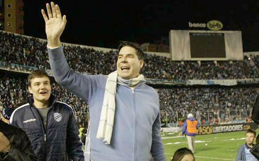 Marcelo Claure, presidente de Baisa SRL, en una anterior visita a La Paz. Hoy pelea por la Federación.