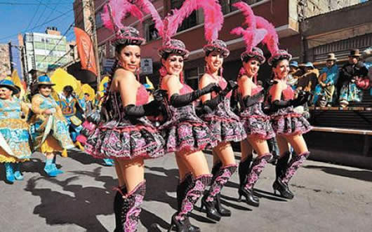 Gran fiesta de la morenada en Guaqui
