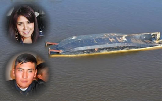 Remolque que transportaba embarcación de la Armada Boliviana