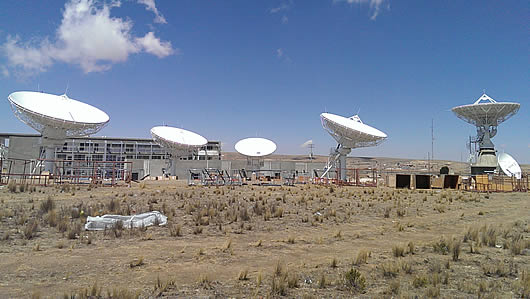 Estación Terrena de Amachuma, permite que los telecentros brinden educación a distancia.