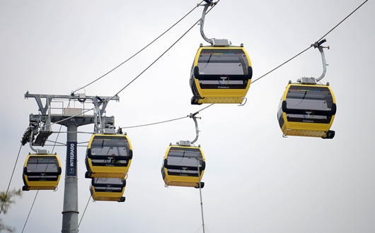 Línea Amarilla del teleférico La Paz-El Alto