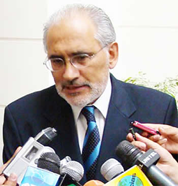 Carlos Mesa, ex presidente de Bolivia.