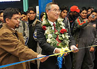 Gobierno del Japón equipó la carrera de Mecánica Automotriz de las escuelas populares Don Bosco