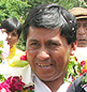 Germán Loza, viceministro de la Coca.