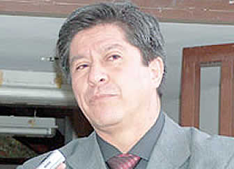 Jaime Barrón, ex alcalde de Sucre.