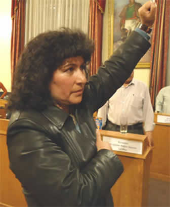 Mary Constancia Medina Zabaleta, Asambleísta titular de la Bancada del Movimiento Al Socialismo (MAS).