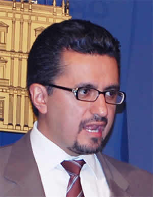 Sacha Llorenti, ministro de Gobierno.