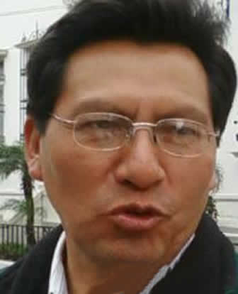 René Joaquino, ex alcalde de Potosí y jefe de la opositora Alianza Social (AS).