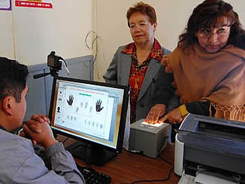 El OEP puso en funcionamiento un Data Center que almacenará los valores de identificación biométrica en Bolivia.