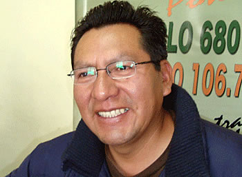 René Joaquino, candidato a la Presidencia por Alianza Social (AS).