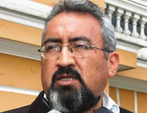 Ricardo Díaz, senador del Movimiento al Socialismo (MAS).