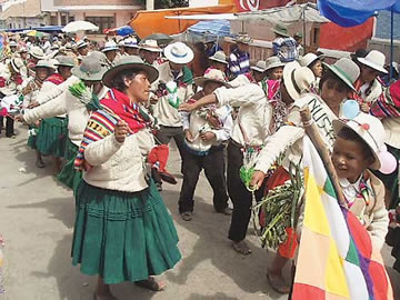 La Federación Sindical Única de Trabajadores Campesinos de Oruro convocó a la Anta Andina que se realizará el 12 de febrero de 2010.