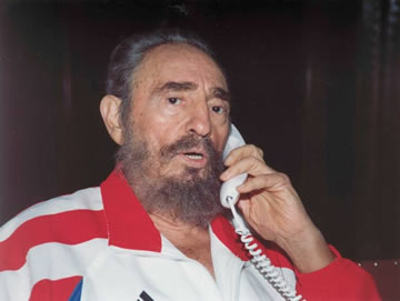 Fidel Castro, líder de la Revolución Cubana.