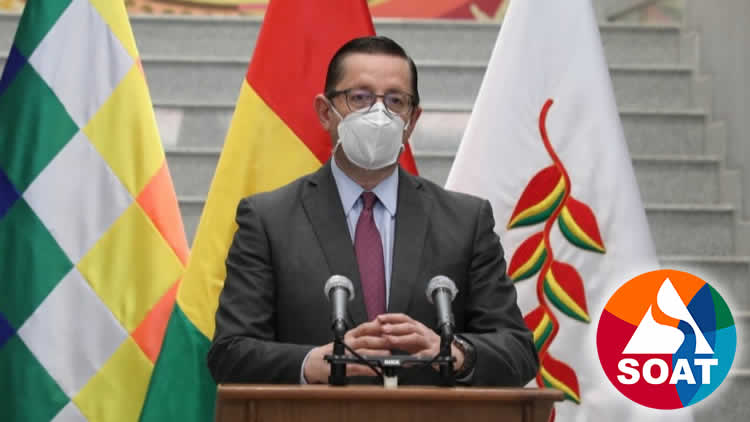 El ministro de Economía, Oscar Ortiz, durante una conferencia de prensa. El ministro de Economía, Oscar Ortiz, durante una conferencia de prensa.