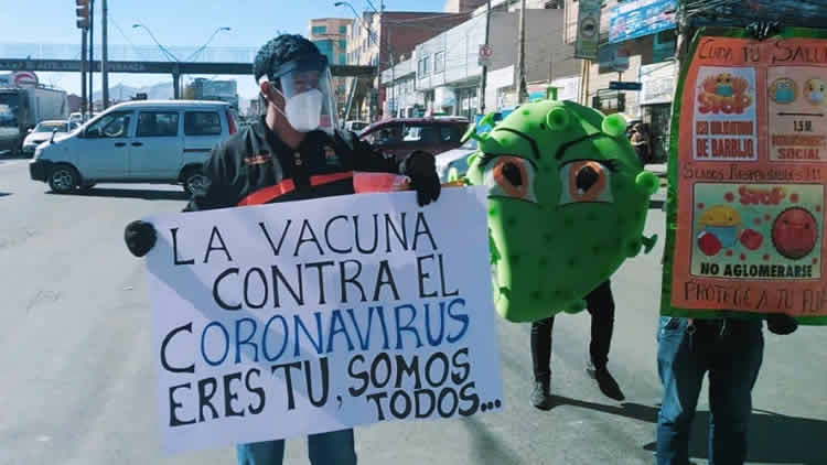 Campaña de sensibilización y conocimiento sobre el COVID-19 Campaña de sensibilización y conocimiento sobre el COVID-19