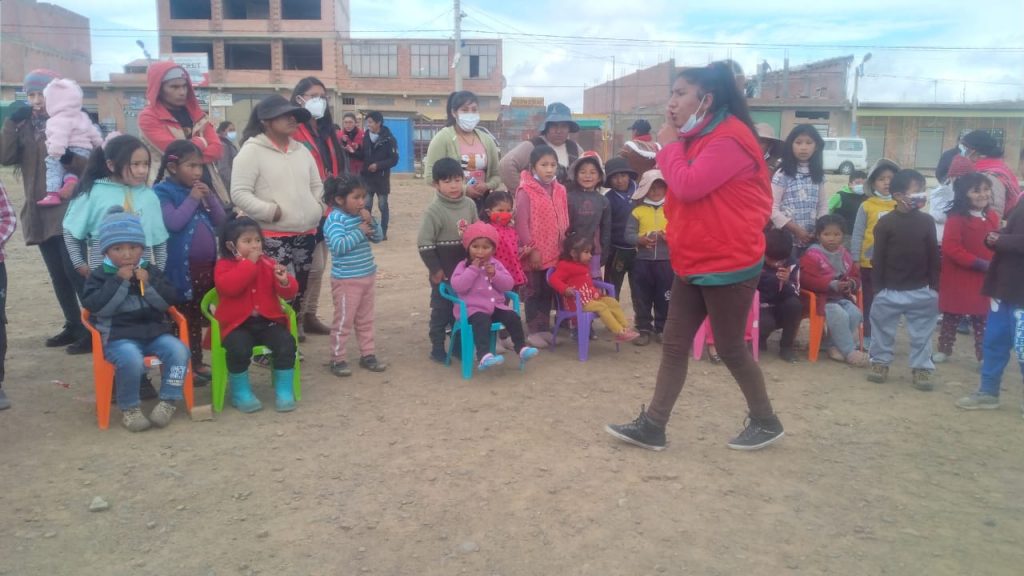Concejales electos de Jallalla agasajaron a los niños alteños Concejales electos de Jallalla agasajaron a los niños alteños