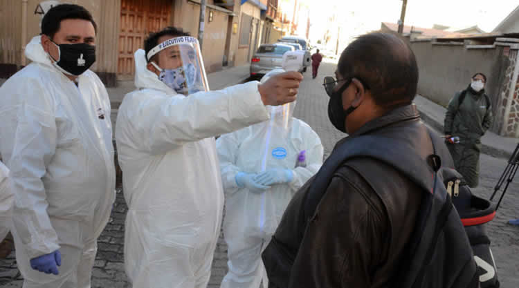 Reportan 5.175 casos de coronavirus en El Alto Reportan 5.175 casos de coronavirus en El Alto