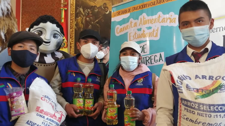 A partir del 3 de noviembre, más de 133.000 estudiantes de La Paz recibirán la Canasta Estudiantil A partir del 3 de noviembre, más de 133.000 estudiantes de La Paz recibirán la Canasta Estudiantil