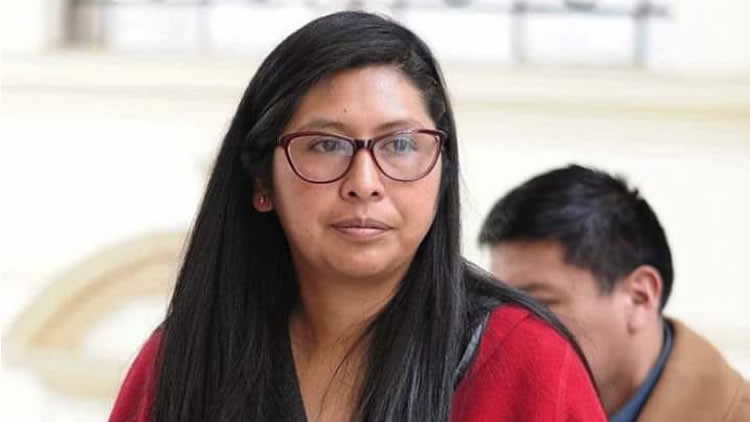 Eva Copa Murga, alcaldesa electa en la ciudad de El Alto.