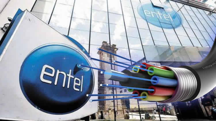 La estatal Entel se conectará con la red internacional de fibra óptica del Pacífico.