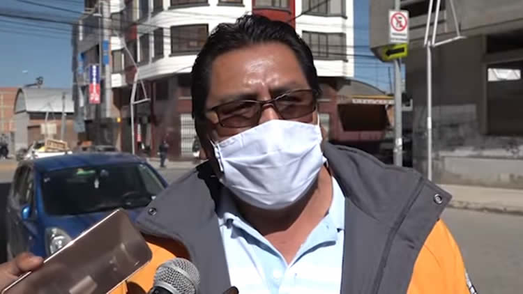 El secretario municipal de Movilidad Urbana de El Alto, Fernando Flores. El secretario municipal de Movilidad Urbana de El Alto, Fernando Flores.