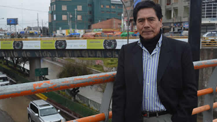 Periodista de El Alto, Juan Bautista Peña, falleció en las últimas horas.
