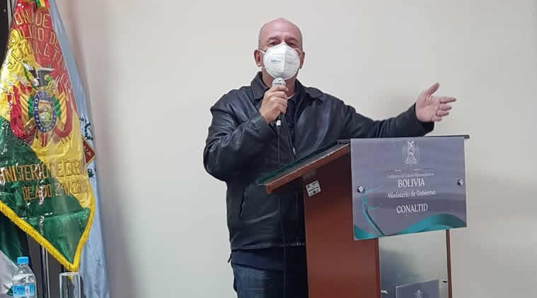 El ministro de Gobierno, Arturo Murillo. El ministro de Gobierno, Arturo Murillo.