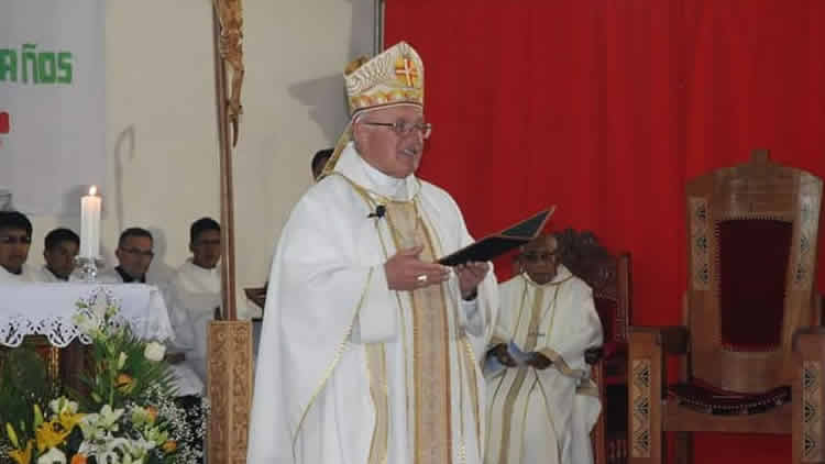 El monseñor Eugenio Scarpellini, obispo de la Diócesis de El Alto, cuando estaba en vida El monseñor Eugenio Scarpellini, obispo de la Diócesis de El Alto, cuando estaba en vida