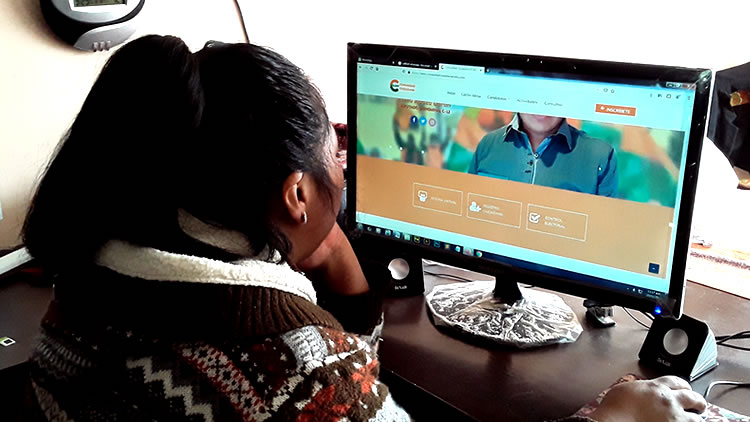 Oficina Virtual de campaña de Comunidad ciudadana de El Alto.