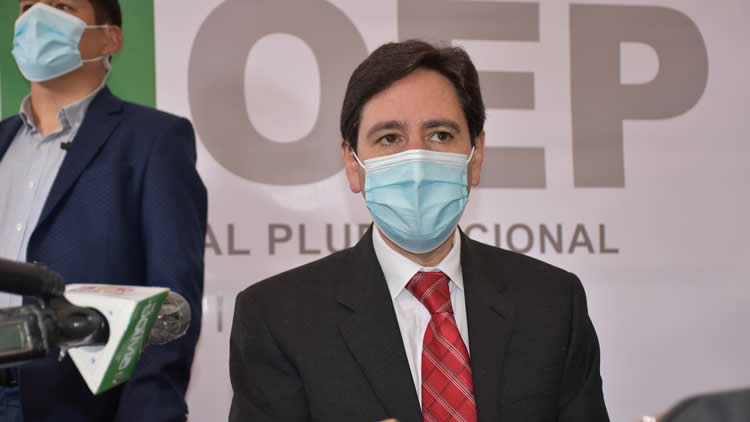 El presidente del TSE, Salvador Romero, en conferencia de prensa. El presidente del TSE, Salvador Romero, en conferencia de prensa.