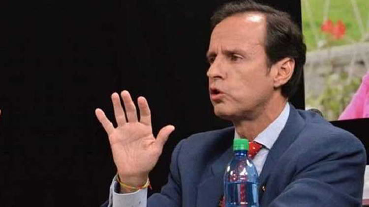 El candidato a la presidencia por Libre21, Jorge “Tuto” Quiroga