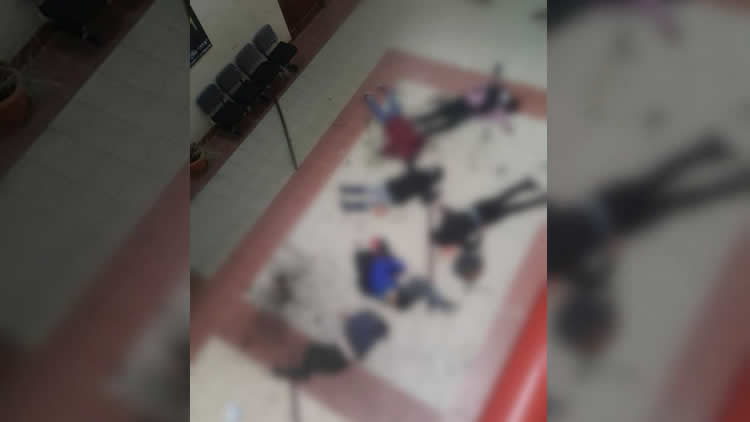 Estudiantes de la universidad de El Alto fallecieron este martes. RRSS Estudiantes de la universidad de El Alto fallecieron este martes. RRSS