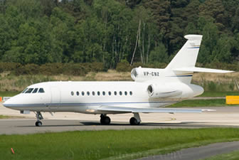 Avión Presidencial Falcon 900 EX FAB001. 
