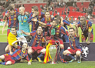 Barcelona FC gana a Manchester: final de la Champions League 2011‎