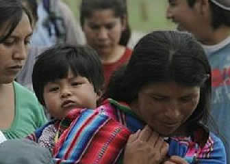 Bolivianas en Argentina.