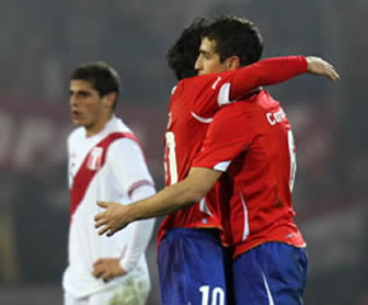 Chile derrotó a Perú