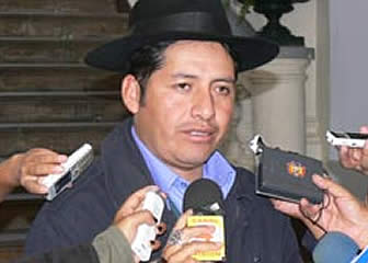 Esteban Urquizu, gobernador de Chuquisaca.